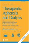 Therapeutic Apheresis and Dialysis - Cover